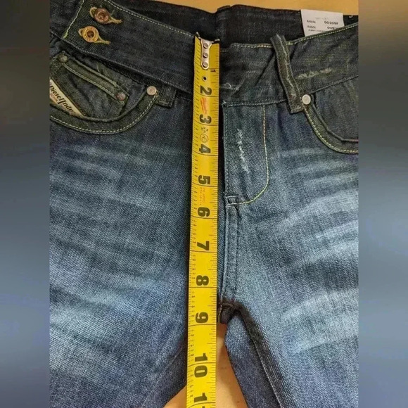 NWT ! DIESEL CHERONE Model size 28X32 Y2K low waist, straight leg style - Picture 11 of 13